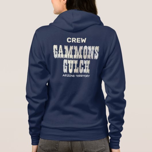 Gammons Gulch Movie Crew Hoodie (Achterkant)
