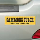 Gammons Gulch Movie Set Bumper Sticker (Op auto)