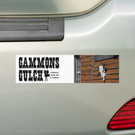 Gammons Gulch Movie Set Bumpersticker (Op auto)