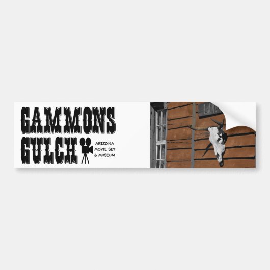 Gammons Gulch Movie Set Bumpersticker (Voorkant)
