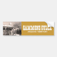 Gammons Gulch Movie Set Bumpersticker