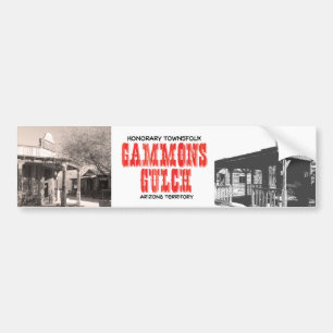 Gammons Gulch Movie Set Bumpersticker