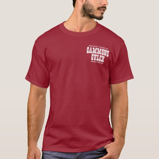 Gammons Gulch Movie Set Mannen-shirt T-shirt (Voorkant)