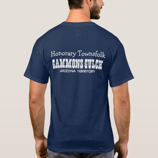 Gammons Gulch Movie Set Tshirt (Achterkant)