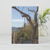 Gammons Gulch Oude Westen Hanging Tree Hangman Kaart (Staand voorkant)