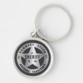 Gammons Gulch Sheriffs Badge Sleutelhanger (Voorkant)