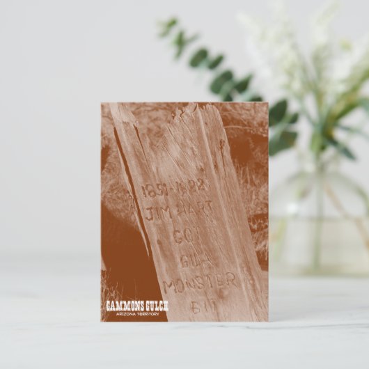 Gammons Gulch Souvenir Briefkaart (Staand voorkant)