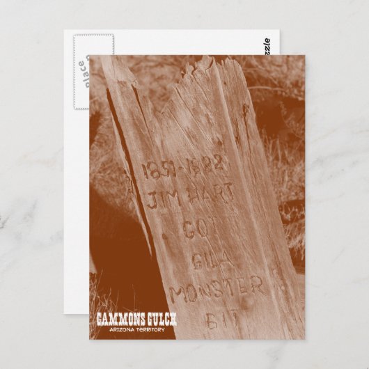 Gammons Gulch Souvenir Briefkaart (Voorkant / Achterkant)