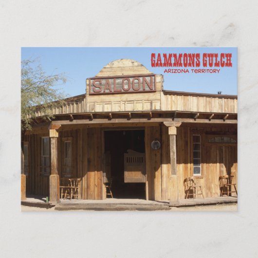 Gammons Gulch Souvenir Briefkaart (Voorkant)