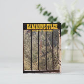 Gammons Gulch Souvenir Briefkaart (Staand voorkant)