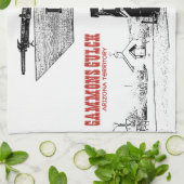 Gammons Gulch Souvenir Kitchen Towel Theedoek (Gevouwen)