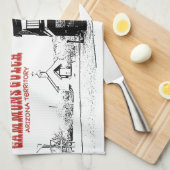 Gammons Gulch Souvenir Kitchen Towel Theedoek (Quarter Fold)