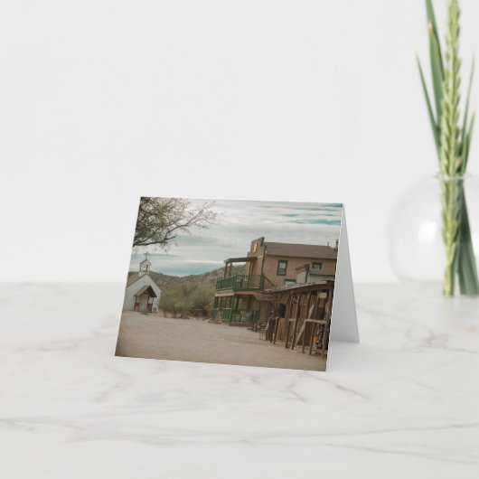 Gammons Gulch Souvenir Note-kaarten Kaart (Voorkant)