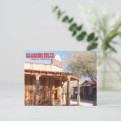Gammons Gulch Souvenir Saloon Briefkaart (Staand voorkant)