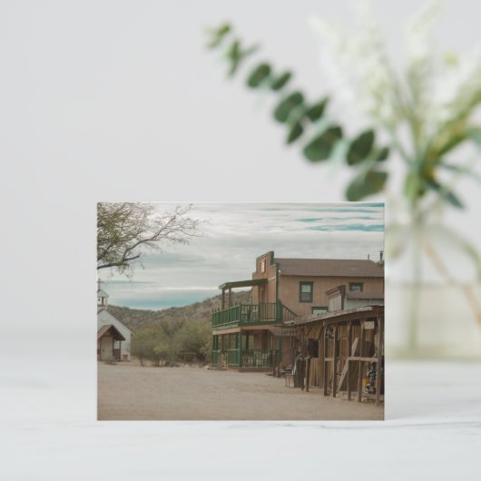 Gammons Gulch Town Briefkaart (Staand voorkant)