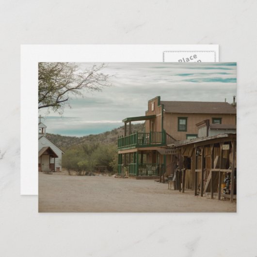 Gammons Gulch Town Briefkaart (Voorkant / Achterkant)