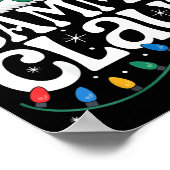 Gammy Claus Funny Xmas Christmas Grandma Holiday S Poster (Hoek)