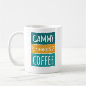 Gammy Needs Coffee-Mok Koffiemok (Links)