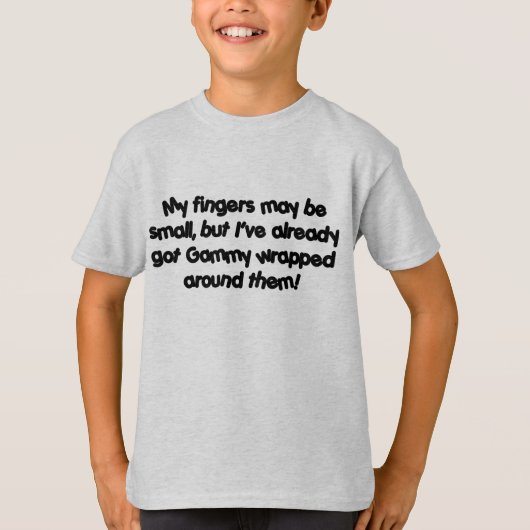 Gammy's zijn vervloekt! t-shirt (Voorkant)