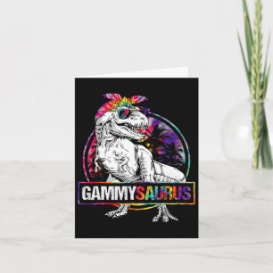 Gammysaurus Dinosaur Gammy Saurus Familie Matching Kaart