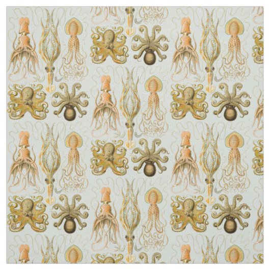Gamochonia van Ernst Haeckel Stof (Swatch)