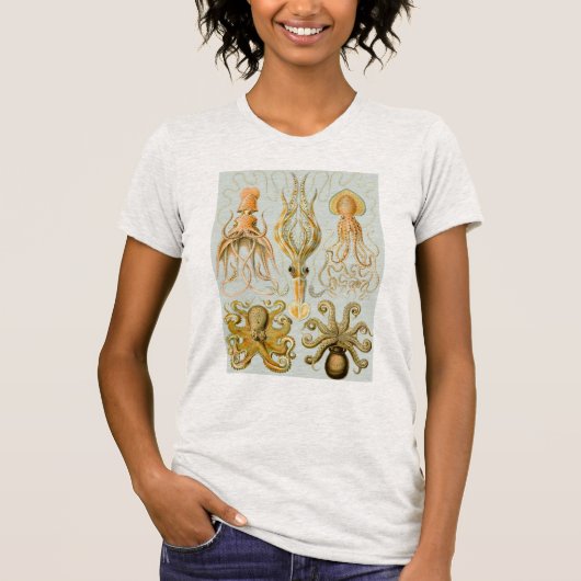 Gamochonia van Ernst Haeckel T-shirt (Voorkant)
