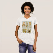 Gamochonia van Ernst Haeckel T-shirt (Voorkant volledig)