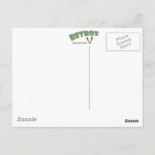 Gamochonia Vertical Postcard Briefkaart (Achterkant)