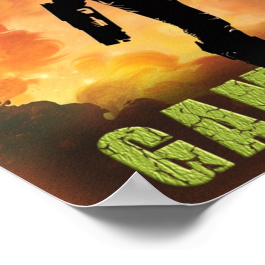 Gamora Galaxy Poster (Hoek)