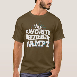 Gampy Mijn favoriete mensen noemen me Gampy T-shirt
