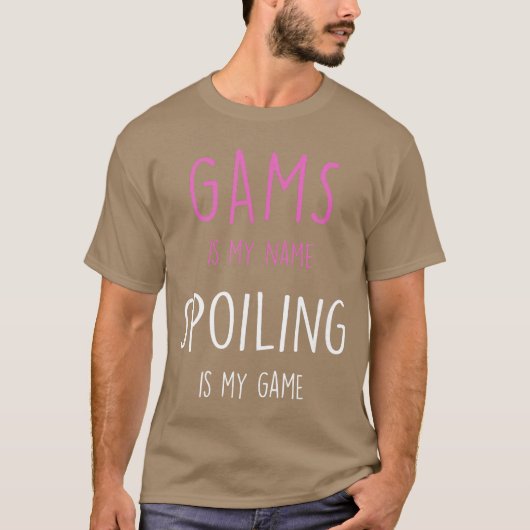Gams Oma retro T-shirt (Voorkant)