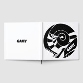 GAMY Black Logo Gästebuch Gastenboek (Volledig)