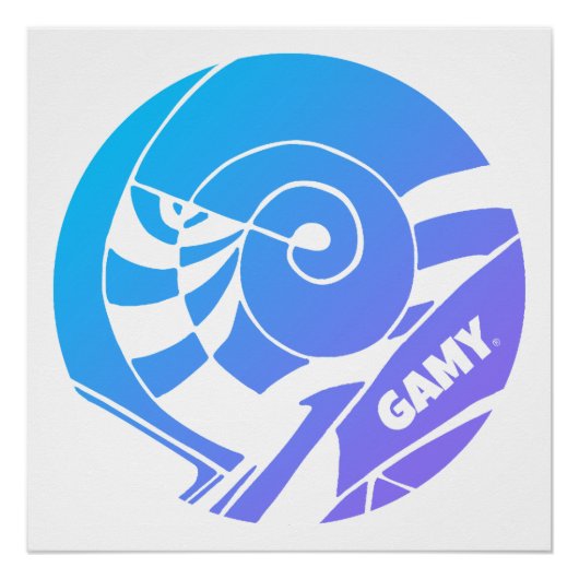 GAMY® Logo  Perfect Poster (Voorkant)