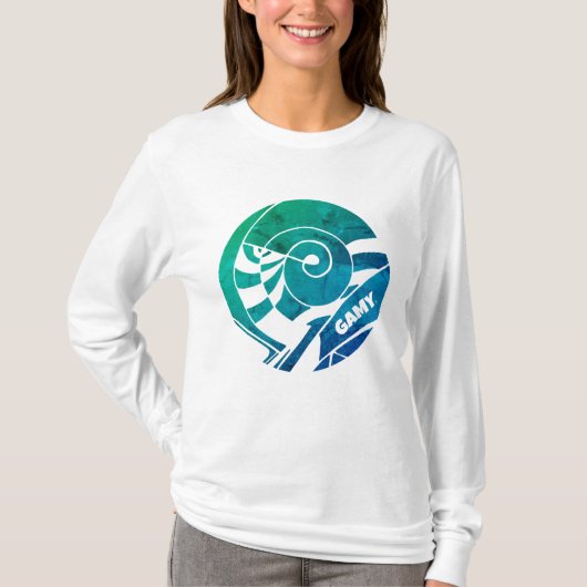 GAMY® Nature Logo Damen T-shirt (Voorkant)
