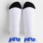 GAMY® Royal blue Logo Unisex Sokken (Top)