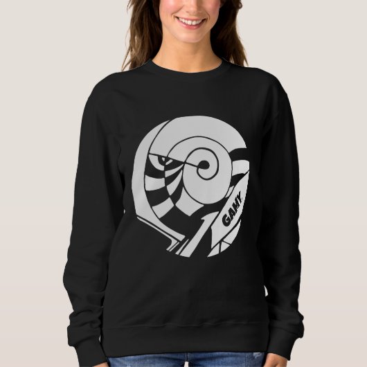 GAMY® White Logo Damen Trui (Voorkant)