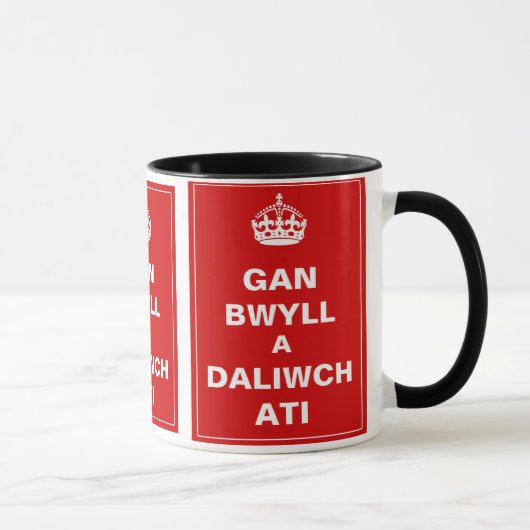 Gan Bwll A Daliwch Ati ~ Welsh Mok (Rechts)