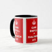 Gan Bwll A Daliwch Ati ~ Welsh Mok (Voorkant links)