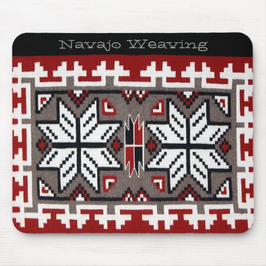 Ganado Red Weaving Mousepad Muismat (Voorkant)