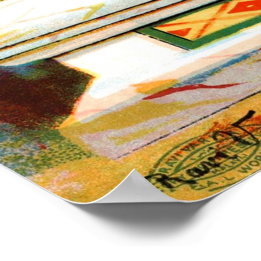 Ganapathi van Ravi Varma. Ganesha Poster (Hoek)