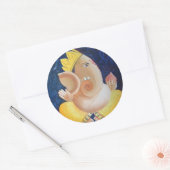 "Ganapati" - ronde sticker (Envelop)