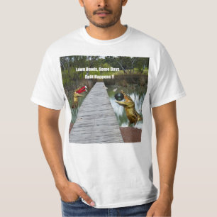 Ganceerde Bowls Australia Split Happt, Mannen waar T-shirt