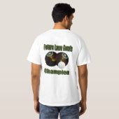 Ganceerde Bowls Future Champ, Mannen waardeshirt T-shirt (Achterkant volledig)