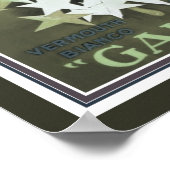 Gancia Vermouth , Art Deco, Poster (Hoek)