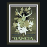 Gancia Vermouth , Art Deco, Poster<br><div class="desc">Vintage,  jaren '30,  Art Deco reclame voor Gancia Vermouth. Standaard 11x14 hier getoond beschikbaar in andere grootte. Ook beschikbaar in standaard 16x20,  evenals,  douanegrootte en op canvas.</div>