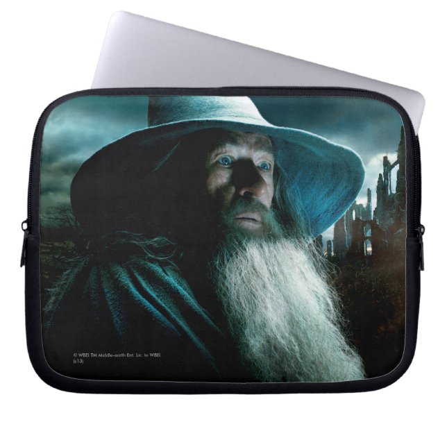 Gandalf bij Dol Guldur Laptop Sleeve (Voorkant)