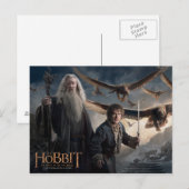 Gandalf, BILBO BAGGINS™ en de grote adelaars Briefkaart (Voorkant / Achterkant)