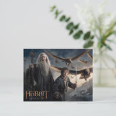 Gandalf, BILBO BAGGINS™ en de grote adelaars Briefkaart (Staand voorkant)