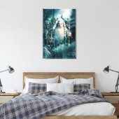 Gandalf de Grijs Canvas Afdruk (Insitu (Slaapkamer))