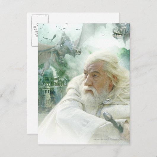 GANDALF™ en de Witchking Briefkaart (Voorkant / Achterkant)